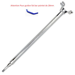 Colonne de direction Fatbar 28mm pour Yamaha YFZ 450  de 2007 à 2009