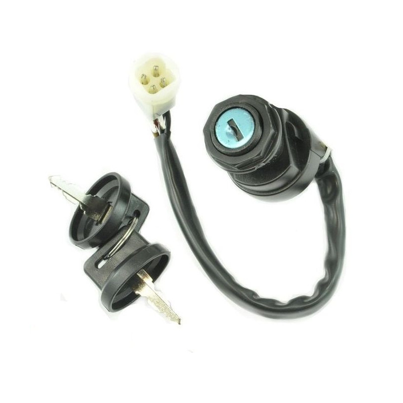 Contacteur À Clé pour Yamaha YFA Breeze 125  de 1989 à 1994 - Image 2