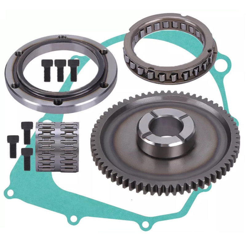 Kit Roue libre et Pignon pour Yamaha YFM Grizzly 350  de 2007 à 2014 - Image 2