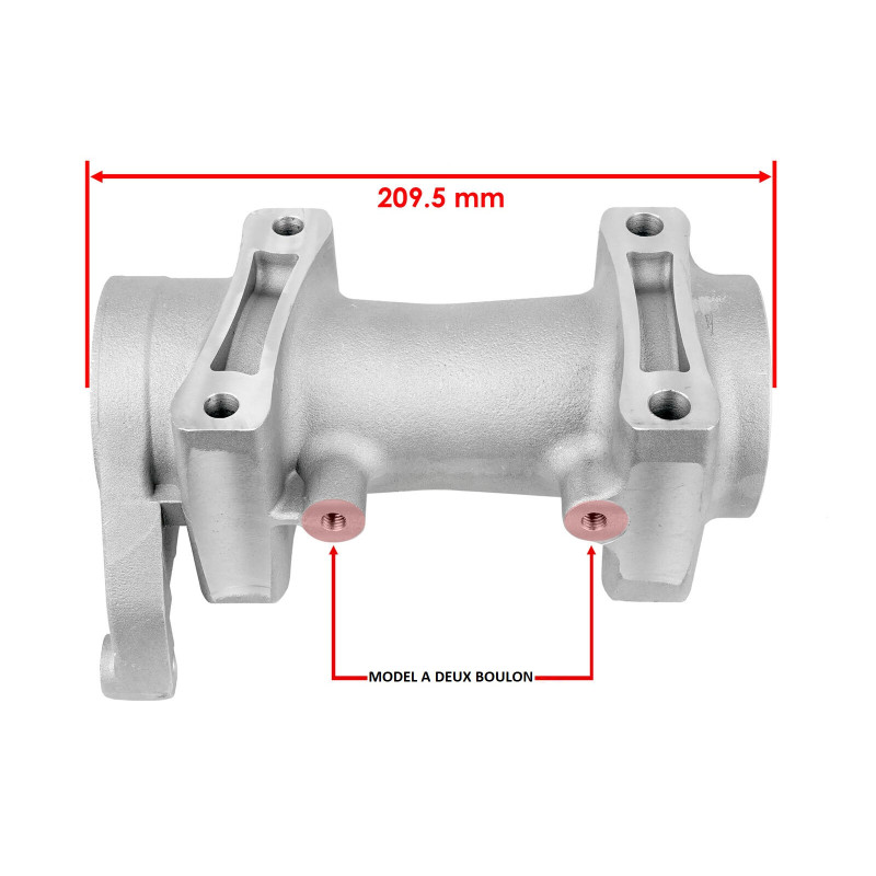 Moyeu arrière complet pour Kawasaki KFX 400  de 2003 à Nc - Image 2