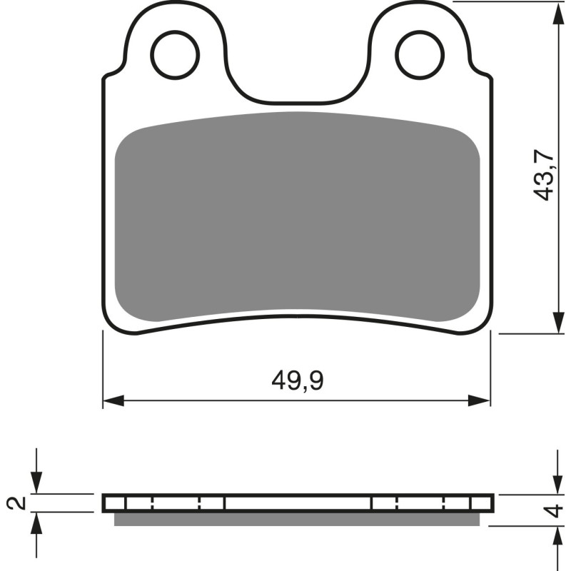Plaquettes de frein Avant Pour Sherco 2.9 290  de 2003 à Nc - Image 3