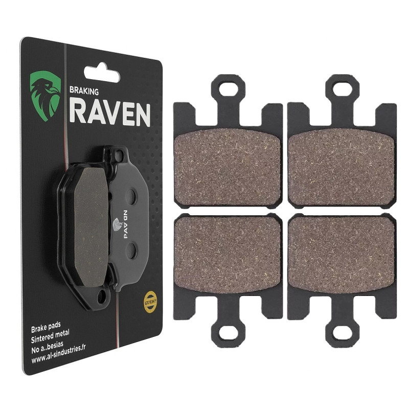 Plaquettes de frein Av Ga ou Av Dr Pour Kawasaki ZX-6RR 600  de 2003 à 2006