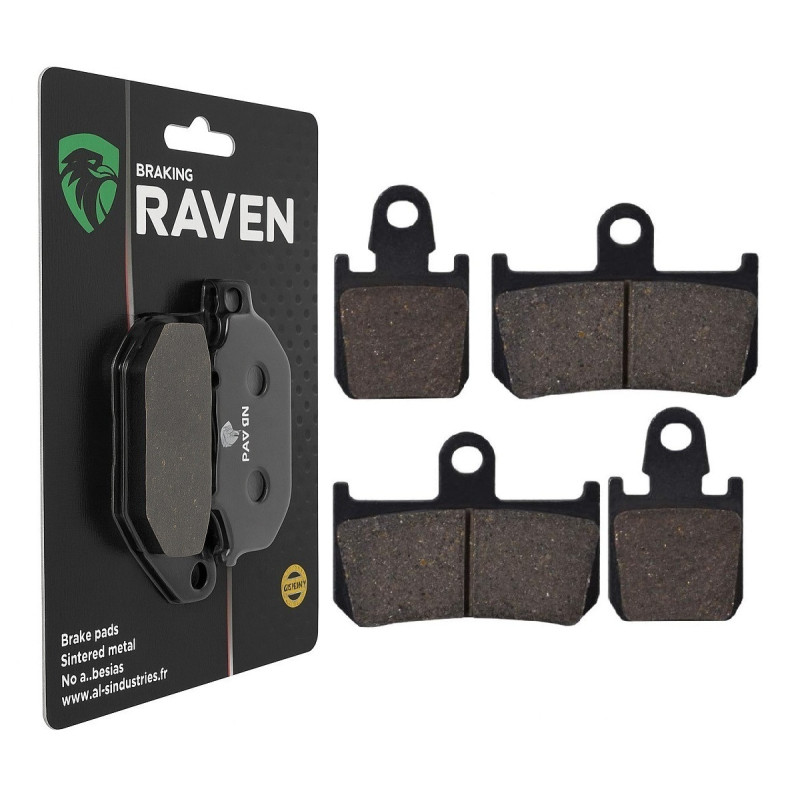 Plaquettes de frein Av Ga ou Av Dr Pour Yamaha MT-01 1670  de 2009 à Nc