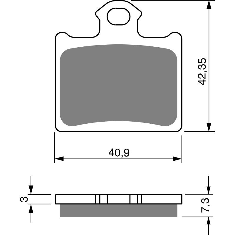 Plaquettes de frein Arrière Pour Ktm SX 85 17/14 19/16 pouce de 2011 à 2020 - Image 3