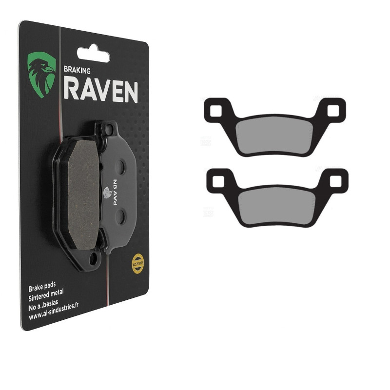 Plaquettes de frein Av Ga ou Av Dr Pour Kymco MXU 500 i 4x4 IRS i DX de 2009 à 2014