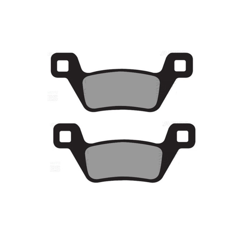 Plaquettes de frein Av Ga ou Av Dr Pour Kymco MXU 500 i 4x4 IRS i DX de 2009 à 2014 - Image 2