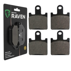 Plaquettes de frein Av Ga ou Av Dr Pour Yamaha XV 1900 A Midnight Star de 2011 à 2016