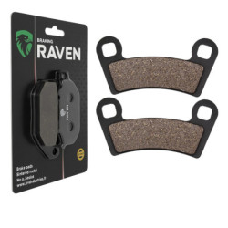 Plaquettes de frein Av Ga ou Av Dr Pour Polaris RZR 800 EFI "S" inter de 2008 à 2014