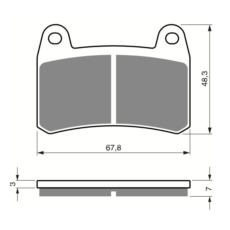 Plaquettes de frein Avant Pour Benelli S 402  de 2018 à Nc - Image 3