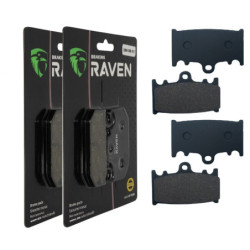 2 Kit plaquettes frein Av Ga et Av Dr Pour Kawasaki ZX-9R 900 Ninja de 1994 à 1995