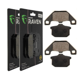 2 Kit plaquettes frein Av Ga et Av Dr Pour Kawasaki GPZ 900  de 1984 à 1989