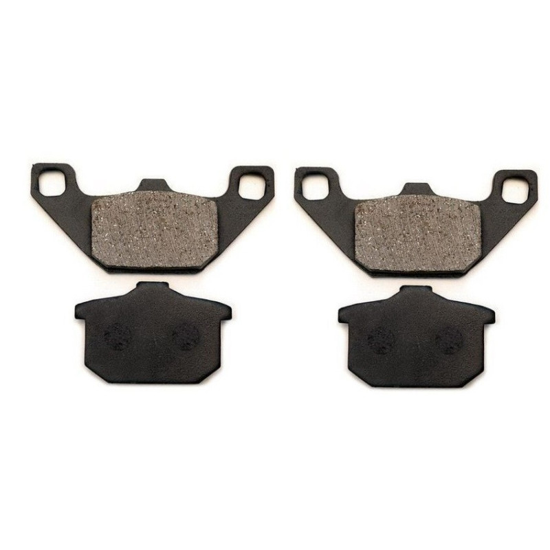 2 Kit plaquettes frein Av Ga et Av Dr Pour Kawasaki Z 600  de 1983 à Nc - Image 2