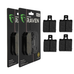 2 Kit plaquettes frein Av Ga et Av Dr Pour Kawasaki Vulcan Nomad  de 1983 à Nc