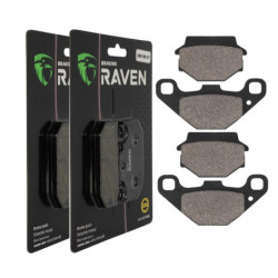 2 Kit plaquettes frein Av Ga et Av Dr Pour Quadzilla 450 R de 2006 à 2007