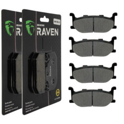 2 Kit plaquettes frein Av Ga et Av Dr Pour Yamaha Tmax 500 XP S de 2001 à 2003