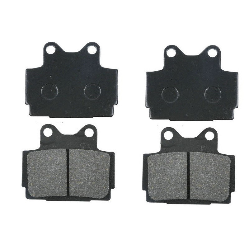 2 Kit plaquettes frein Av Ga et Av Dr Pour Yamaha FZ 400 R de 1985 à Nc - Image 2