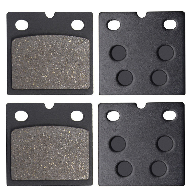 2 Kit plaquettes frein Av Ga et Av Dr Pour Bmw K75 750 2 (Non ABS) de 1984 à 1990 - Image 2