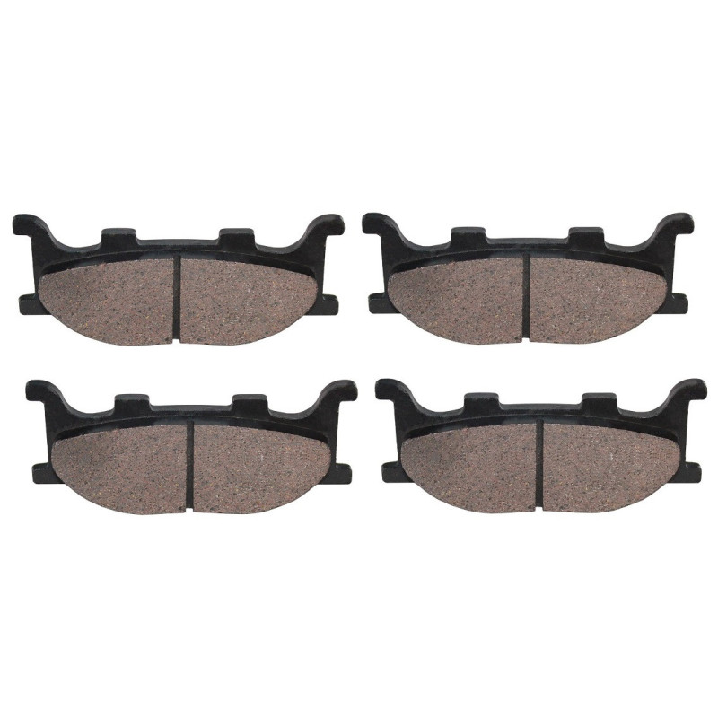 2 Kit plaquettes frein Av Ga et Av Dr Pour Yamaha FZ6 600 Fazer de 2004 à 2006 - Image 2