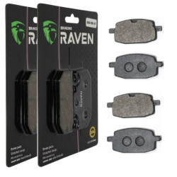 2 Kit plaquettes frein Av Ga et Av Dr Pour Quadzilla WK 110  de 2005 à 2008