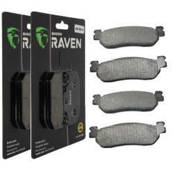 2 Kit plaquettes frein Av Ga et Av Dr Pour Polaris ACE 150  de 2017 à 2021