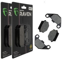 2 Kit plaquettes frein Av Ga et Av Dr Pour Kymco MXU 50  de 2006 à 2016