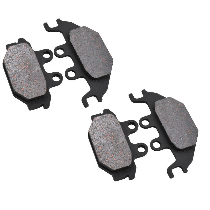 2 Kit plaquettes frein Av Ga et Av Dr Pour Sym Outlander 300 S de 2007 à 2008 - Image 2