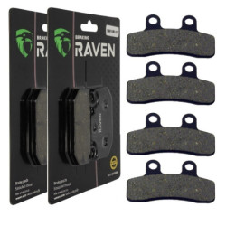 2 Kit plaquettes frein Av Ga et Av Dr Pour Quadzilla WK 140  de 2006 à 2008