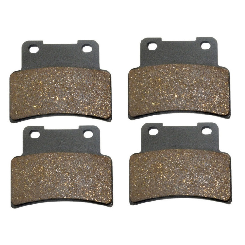 2 Kit plaquettes frein Av Ga et Av Dr Pour Aprilia Mana 850 NA de 2007 à 2009 - Image 2