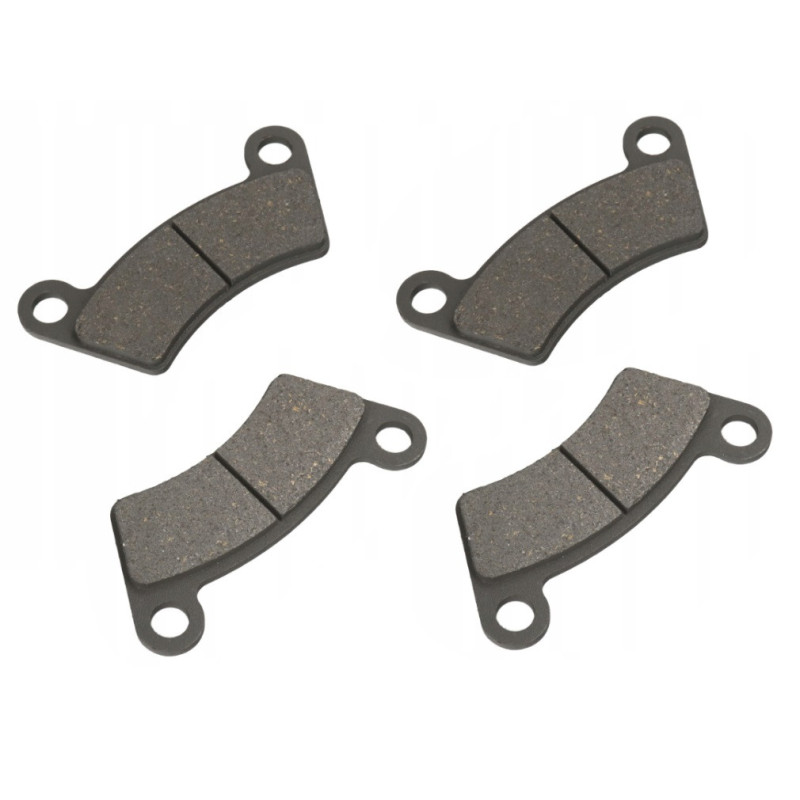 2 Kit plaquettes frein Av Ga et Av Dr Pour Quadzilla CUV 300 E 4x4 Side by Side de 2008 à 2009 - Image 2