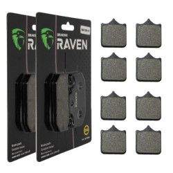 2 Kit plaquettes frein Av Ga et Av Dr Pour Triumph Speed Triple 1050  de 2011 à 2016