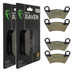 2 Kit plaquettes frein Av Ga et Av Dr Pour Polaris UTV 1500  de Nc à Nc