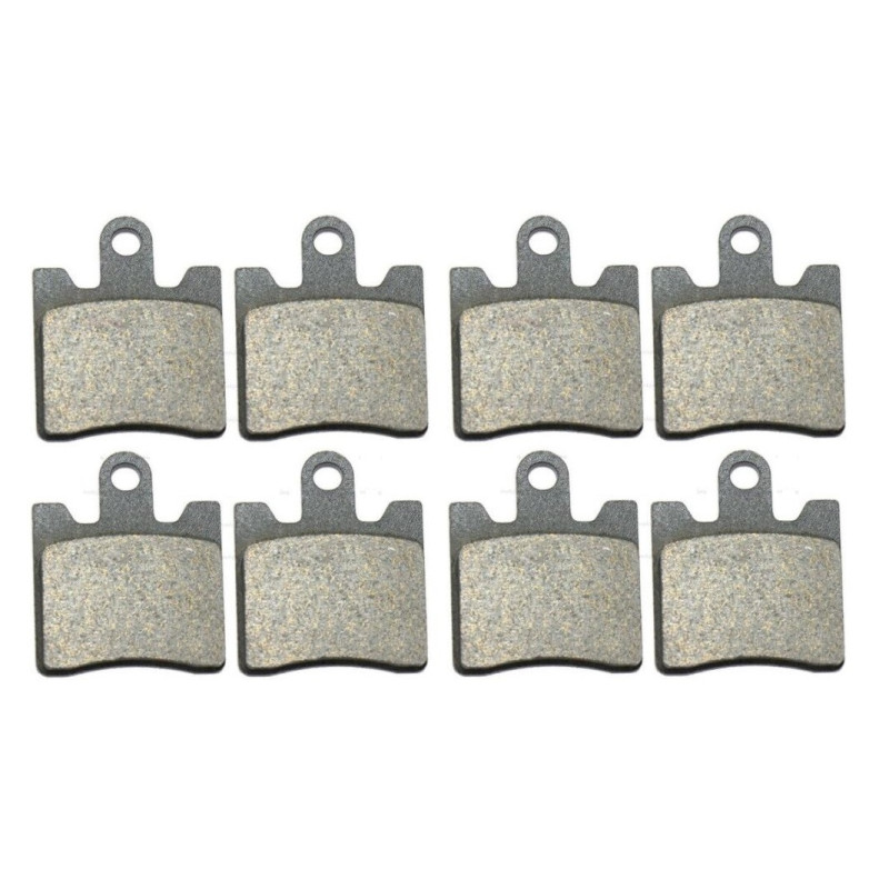 2 Kit plaquettes frein Av Ga et Av Dr Pour Yamaha XV 1900 A Midnight Star de 2011 à 2016 - Image 2