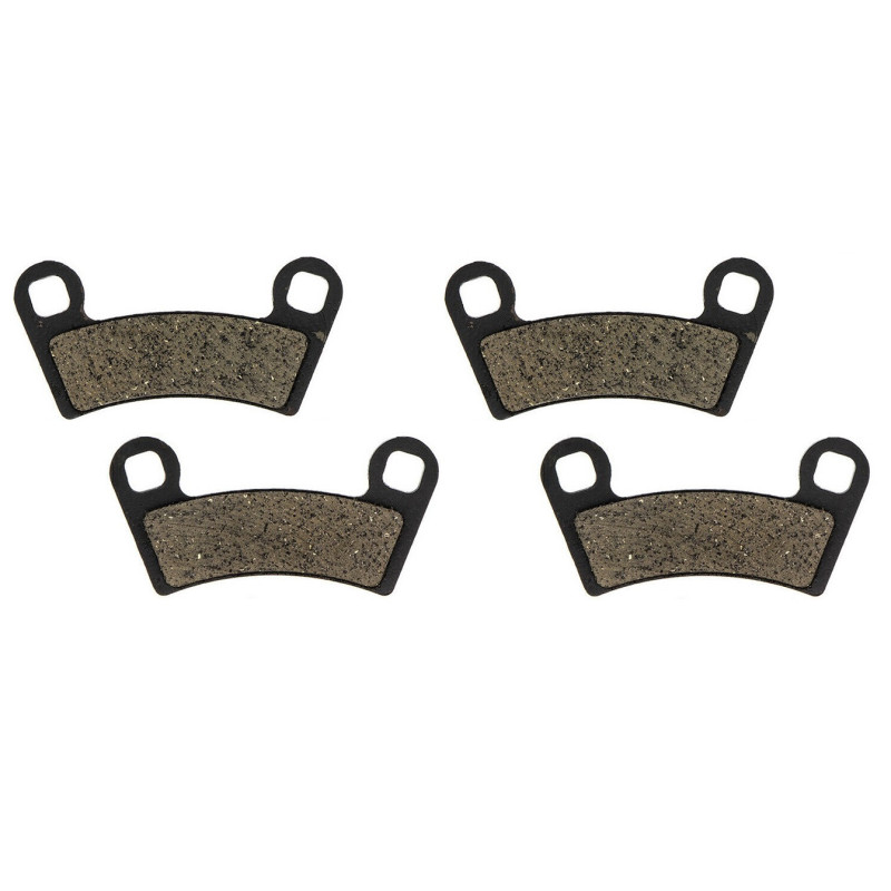 2 Kit plaquettes frein Av Ga et Av Dr Pour Polaris Outlaw 450  de 2008 à 2010 - Image 2
