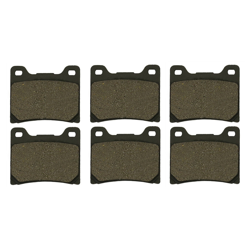 3 Kit plaquettes frein Av G, Av D et Ar Pour Yamaha FJ 600  de 1984 à Nc - Image 2