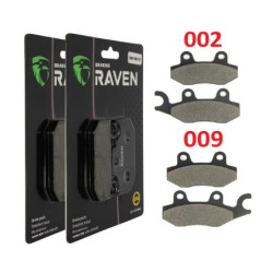 2 Kit plaquettes frein Av Ga et Av Dr Pour Triumph Tiger 900 T400 G427 de 1993 à 1998