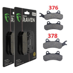 2 Kit plaquettes frein Av Ga et Av Dr Pour Can-am Defender 976  de 2016 à 2019