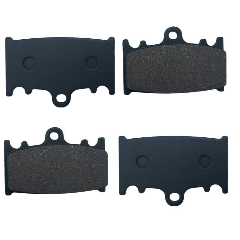 2 Kit plaquettes frein Av Ga et Av Dr Pour Suzuki GSX 1250 FA Bandit  de 2010 à 2016 - Image 2