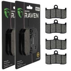 2 Kit plaquettes frein Av Ga et Av Dr Pour Suzuki GSX-8R  de 2024 à 2024