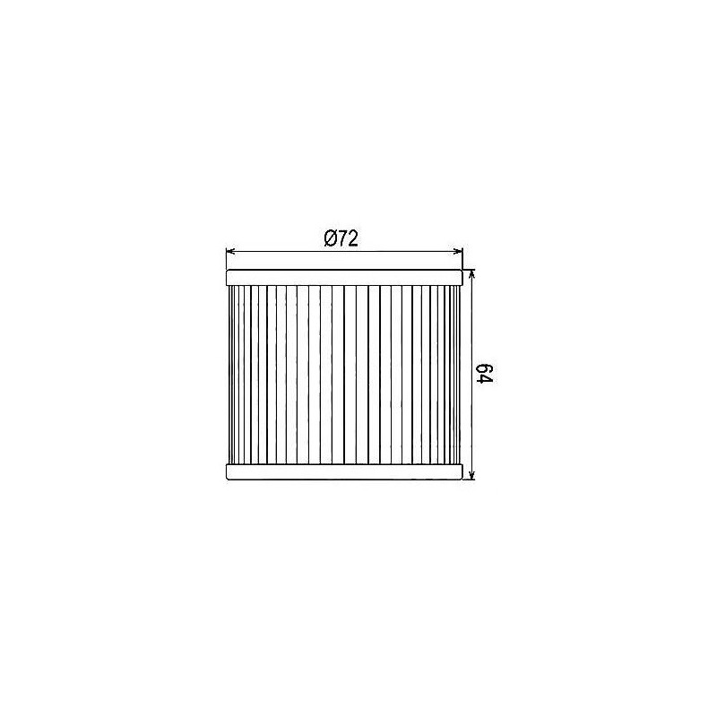 Filtre à Huile pour Suzuki GS 1150  de 1984 à 1986 - Image 2
