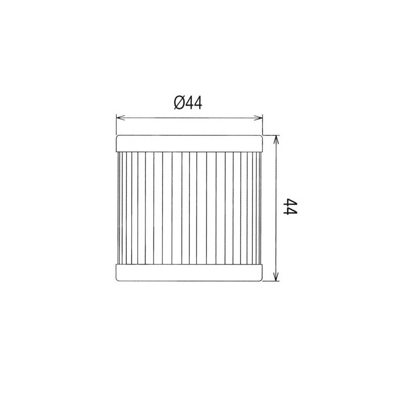 Filtre à Huile pour Suzuki DR-Z 400 SM  de 2005 à 2015 - Image 2
