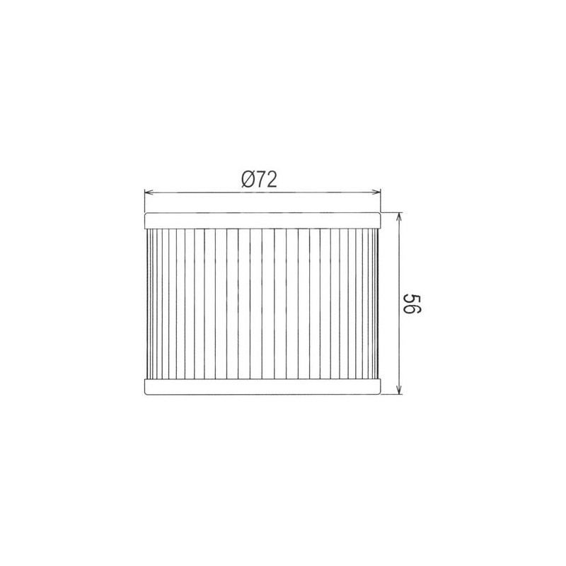 Filtre à Huile pour Suzuki GSF 250 Bandit  de 1992 à 1997 - Image 2