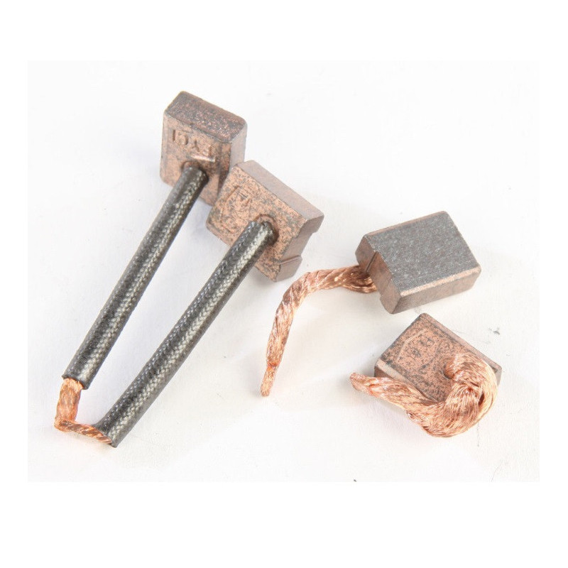 4 Charbons de démarreur pour Suzuki LT-F 500 Vinson  de 2003 à 2007