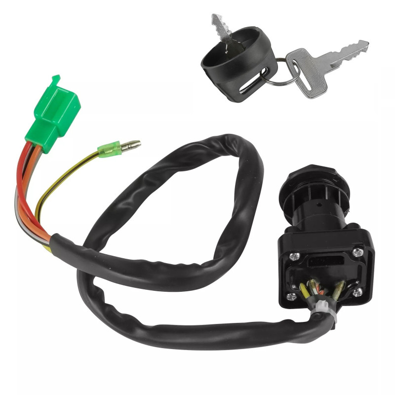 Contacteur À Clé pour Suzuki LT-F 250 QuadRunner  de 1988 à 1998 - Image 2