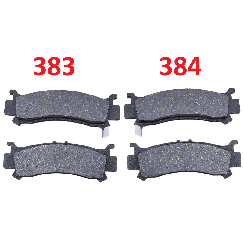 2 Kit plaquettes frein Av Ga et Av Dr Pour Honda SXS 1000 Pioneer M3 M5 de 2016 à 2020 - Image 2