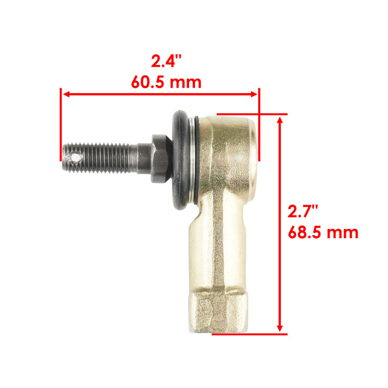 Paire de rotules de direction pour Honda TRX 250 Sportrax  de 1986 à 1992 - Image 2