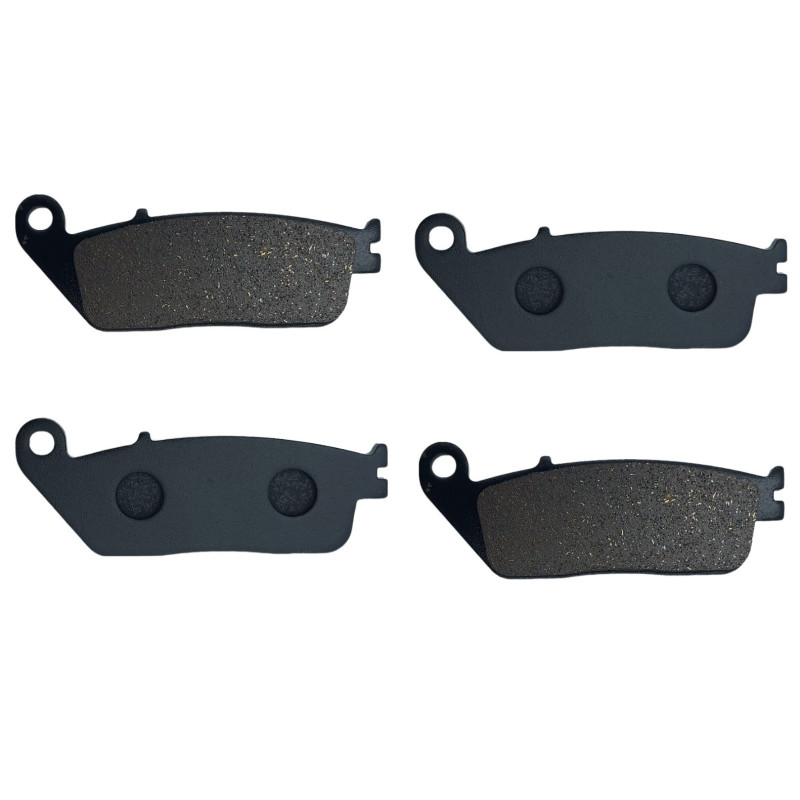 2 Kit plaquettes frein Av Ga et Av Dr Pour Honda CB 600 Hornet  de 1998 à 1999 - Image 2