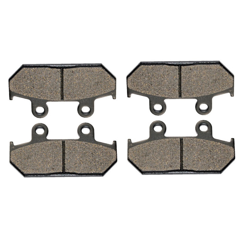 2 Kit plaquettes frein Av Ga et Av Dr Pour Honda GL 1500 Gold-Wing  de 1988 à 2000 - Image 2