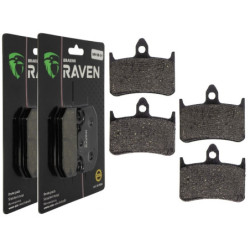 2 Kit plaquettes frein Av Ga et Av Dr Pour Honda CBR 900 RR  de 1992 à 1997