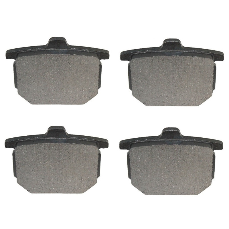 2 Kit plaquettes frein Av Ga et Av Dr Pour Honda GL 1000 Gold-Wing  de 1975 à 1977 - Image 2