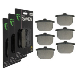 3 Kit plaquettes frein Av G, Av D et Ar Pour Honda CB 900 Super Sport  de 1980 à 1981